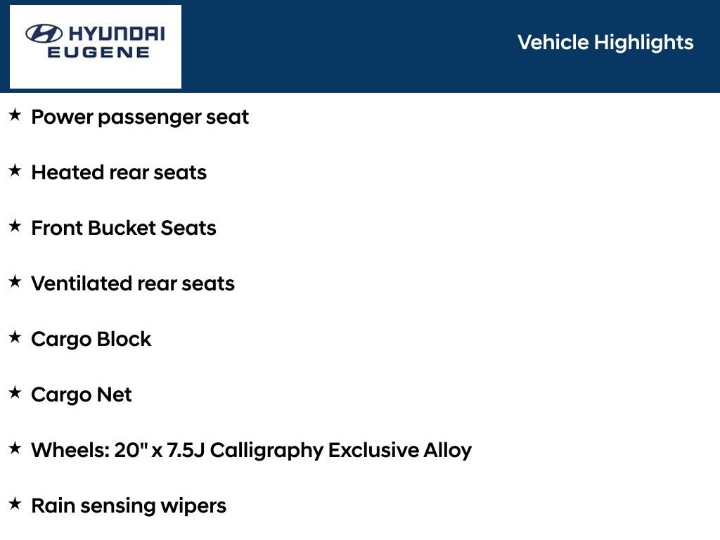 Used 2021 White Hyundai Calligraphy image 10