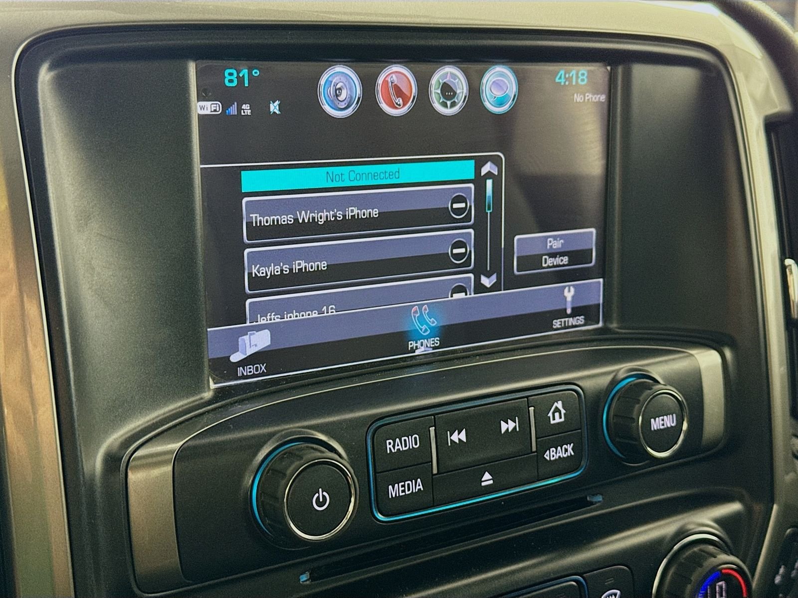 Used 2017 Blue Chevrolet LT image 14