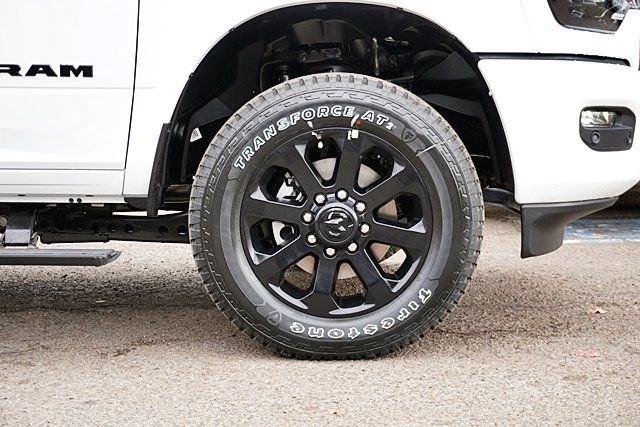 New 2026 Bright White Clear-Coat Exterior Paint RAM Laramie image 7