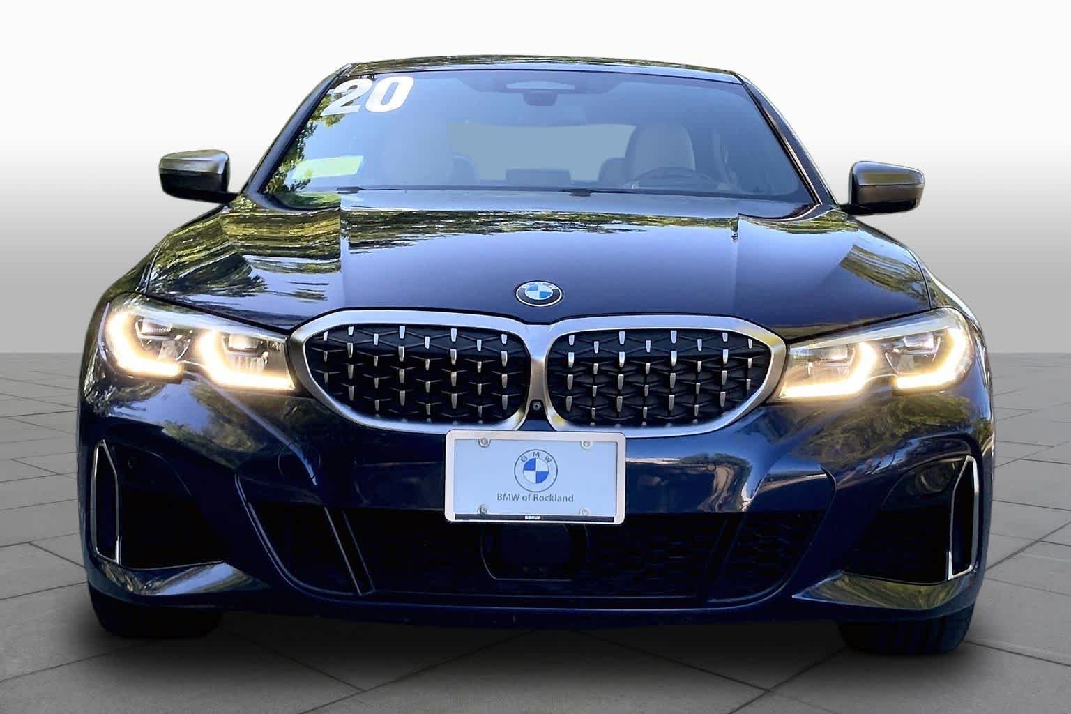 Used 2020 Tanzanite Blue II Metallic BMW M340i xDrive image 3