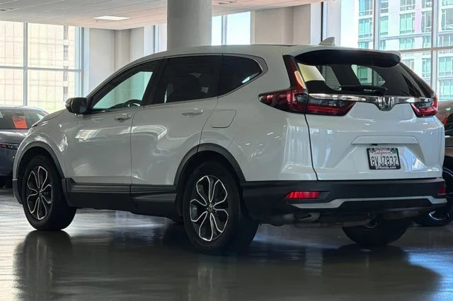 Used 2021 Platinum White Pearl Honda EX-L image 9