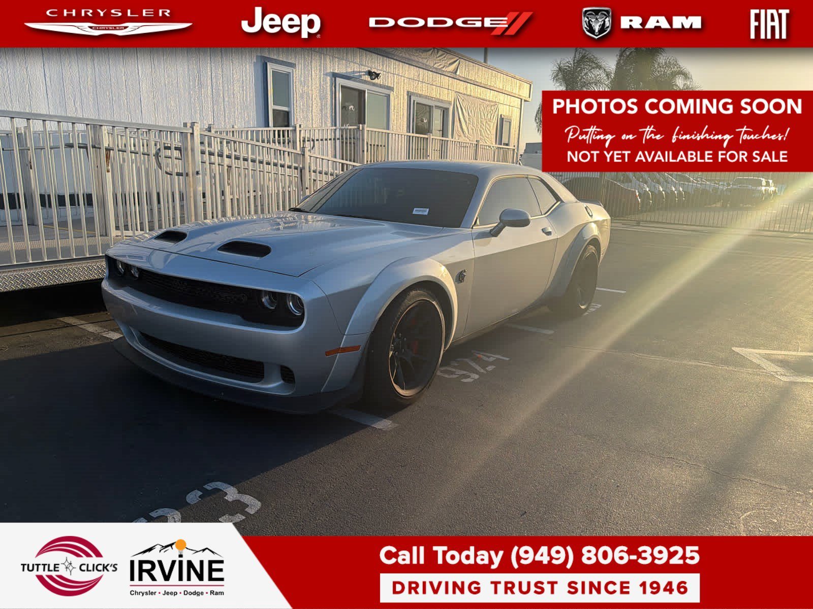 Used 2021 Triple Nickel Clearcoat Dodge SRT Hellcat Redeye Widebody image 2