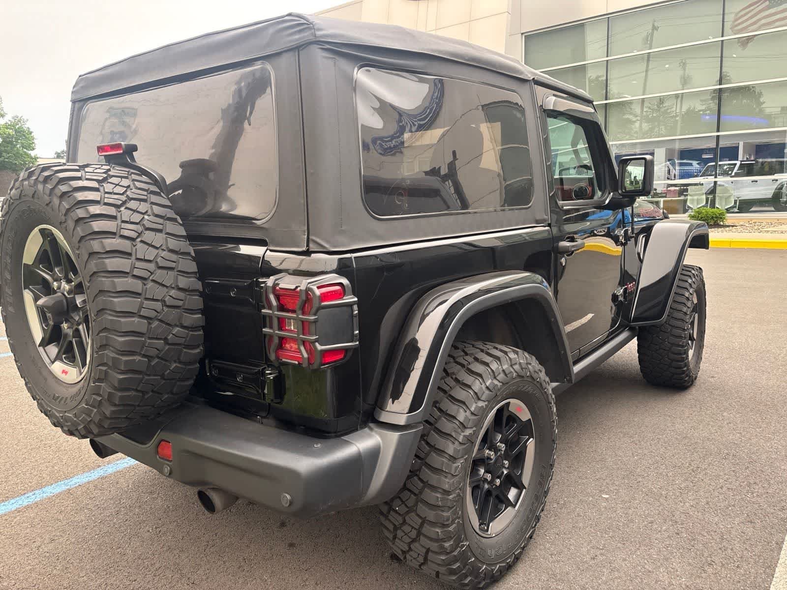 Used 2018 Black Clearcoat Jeep Rubicon image 3