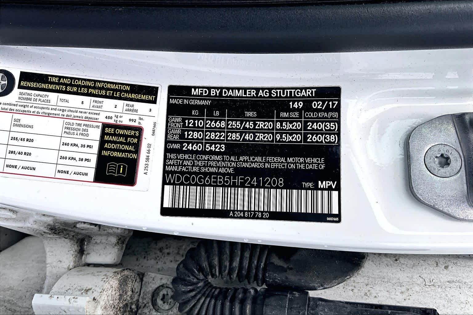 Used 2017 Polar White Mercedes-Benz AMG® GLC 43 image 32