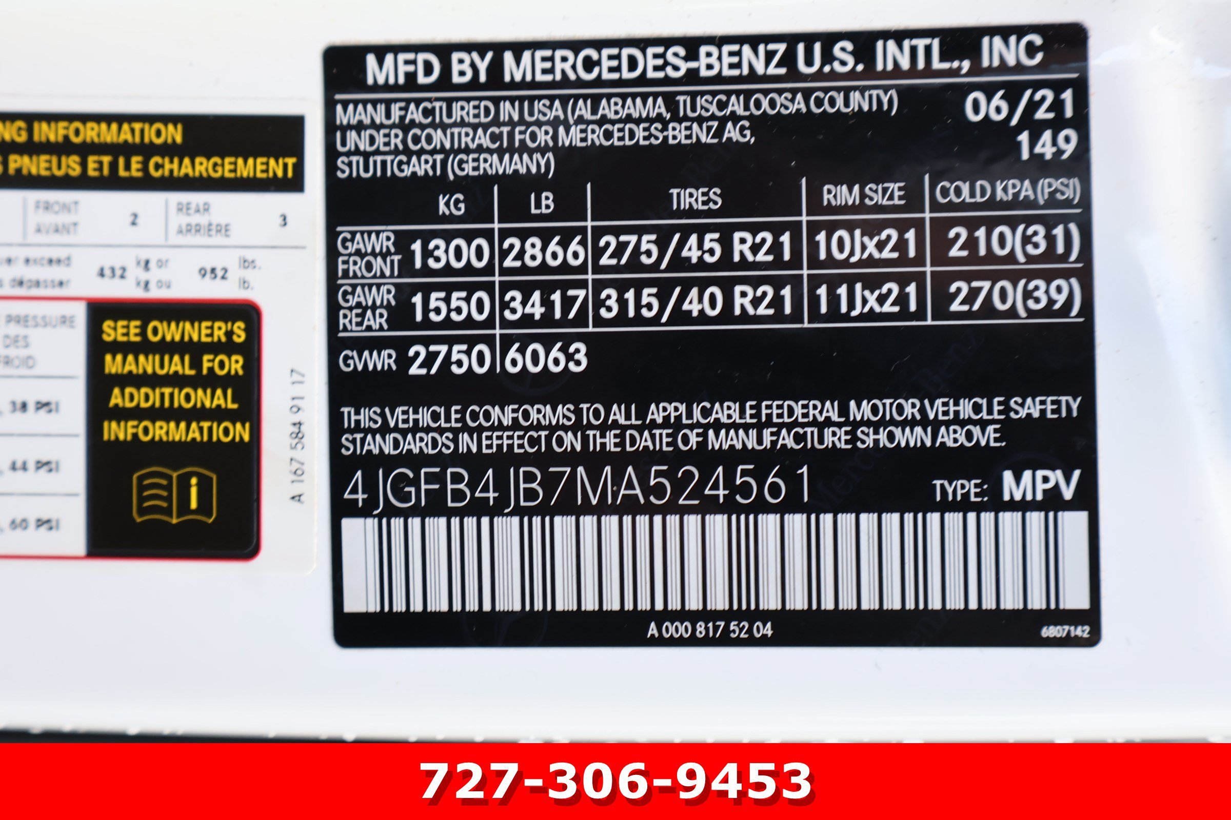 Certified Used 2021 Polar White Mercedes-Benz GLE 350 image 27