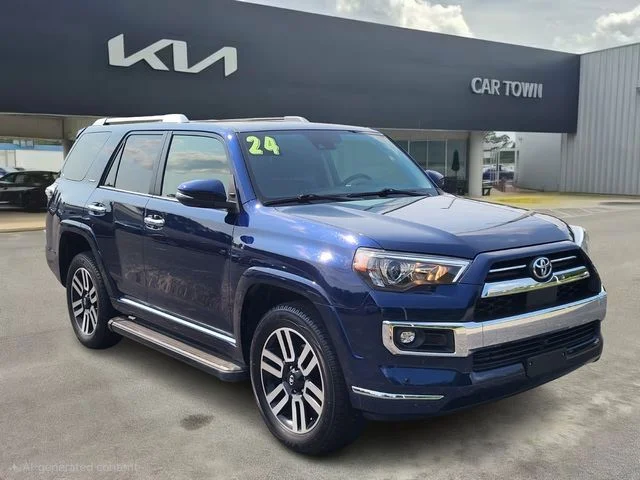 Used 2024 Blue Toyota Limited image 1