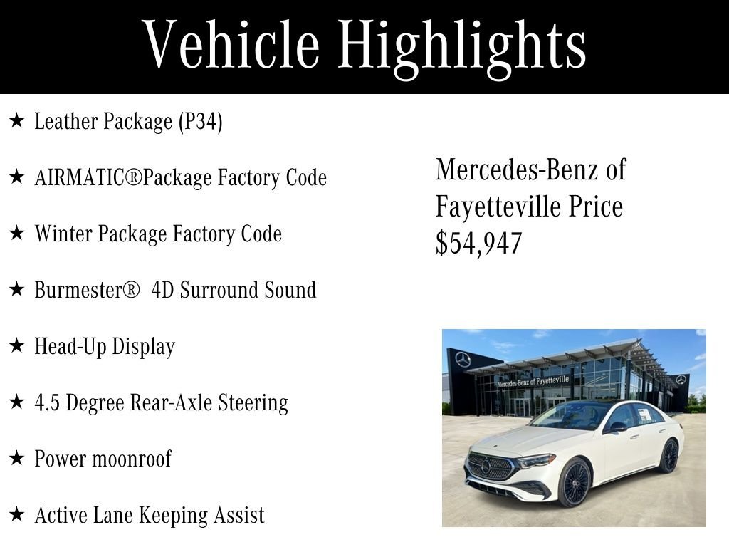 Certified Used 2024 White Mercedes-Benz E 350 image 12