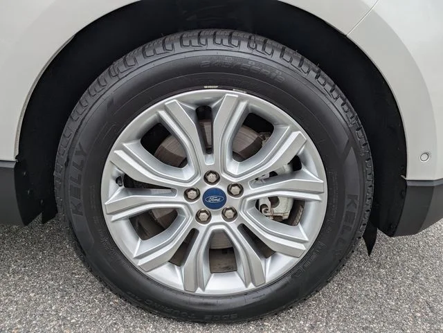 Certified Used 2020 White Metallic Ford Titanium image 11