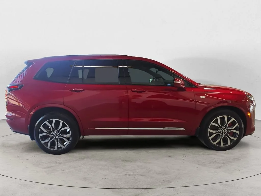 Used 2024 Radiant Red Tintcoat Cadillac Sport image 4