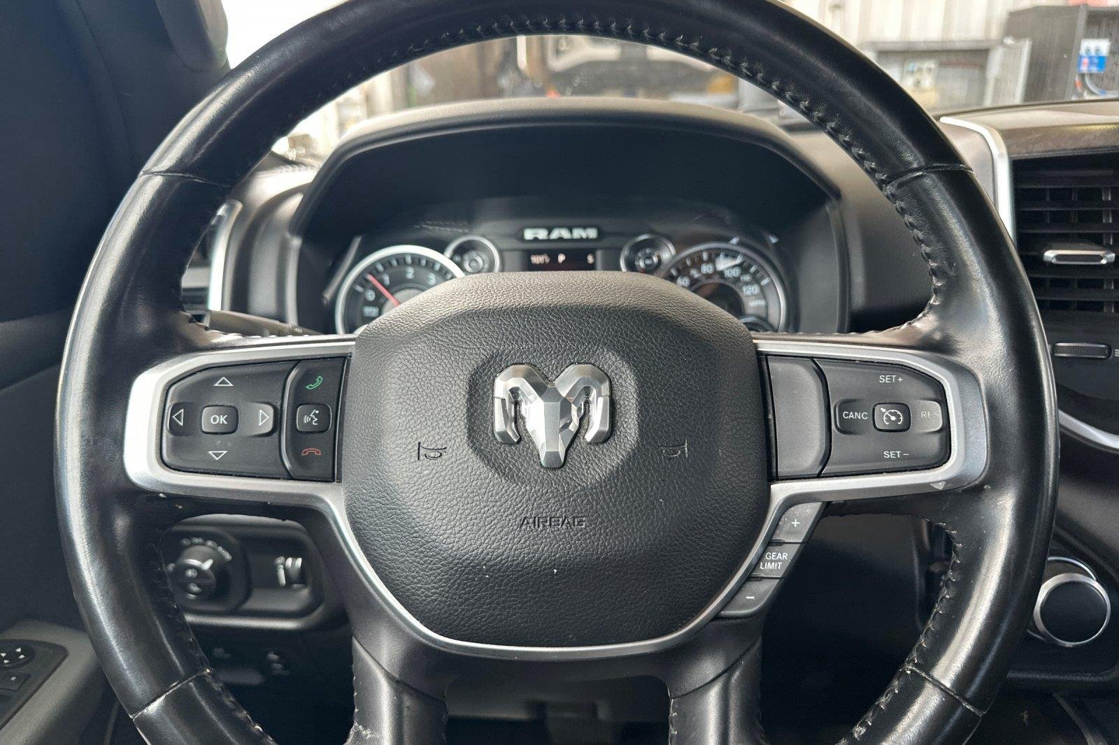 Used 2021 Bright White Clearcoat Ram Big Horn image 22