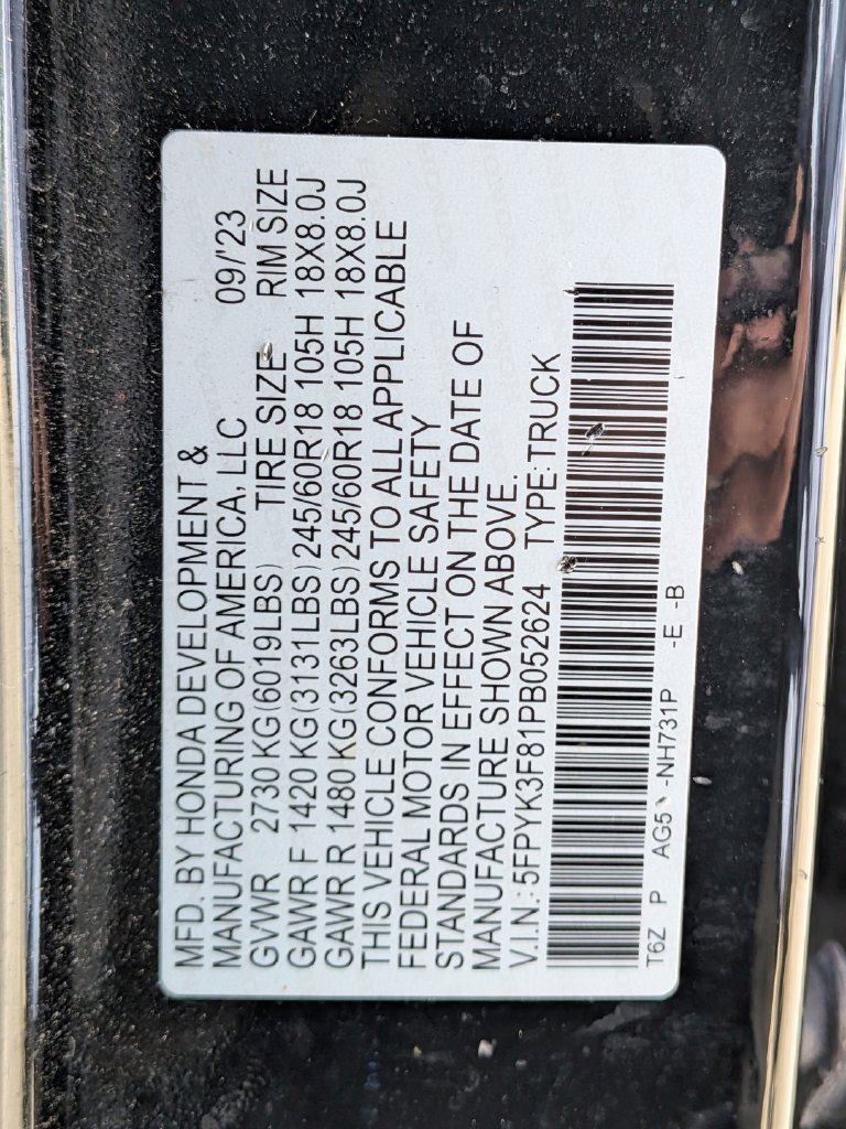 Used 2023  Honda Black Edition image 32