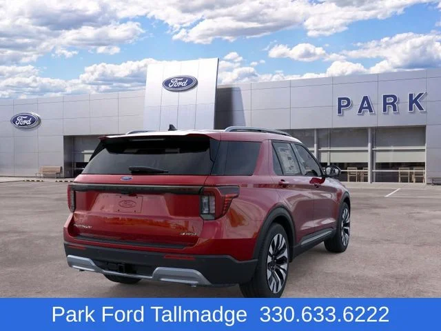 New 2026 Rapid Red Metallic Tinted Clearcoat Ford Platinum image 8
