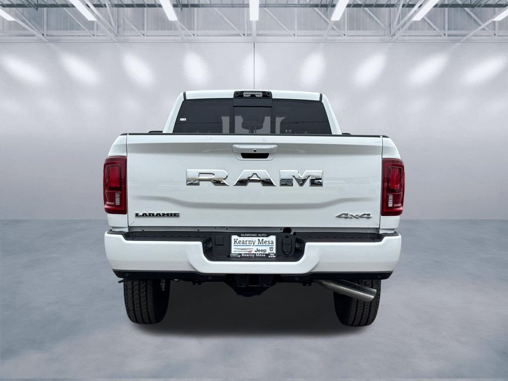 New 2026 Bright White Clear-Coat Exterior Paint RAM Laramie image 5