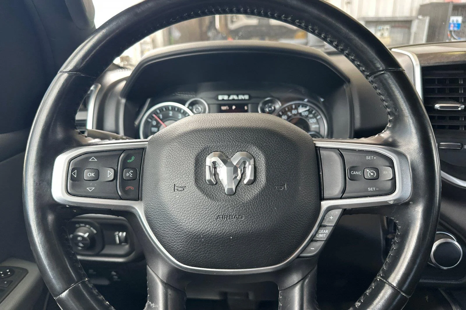 Used 2021 Bright White Clearcoat Ram Big Horn image 22