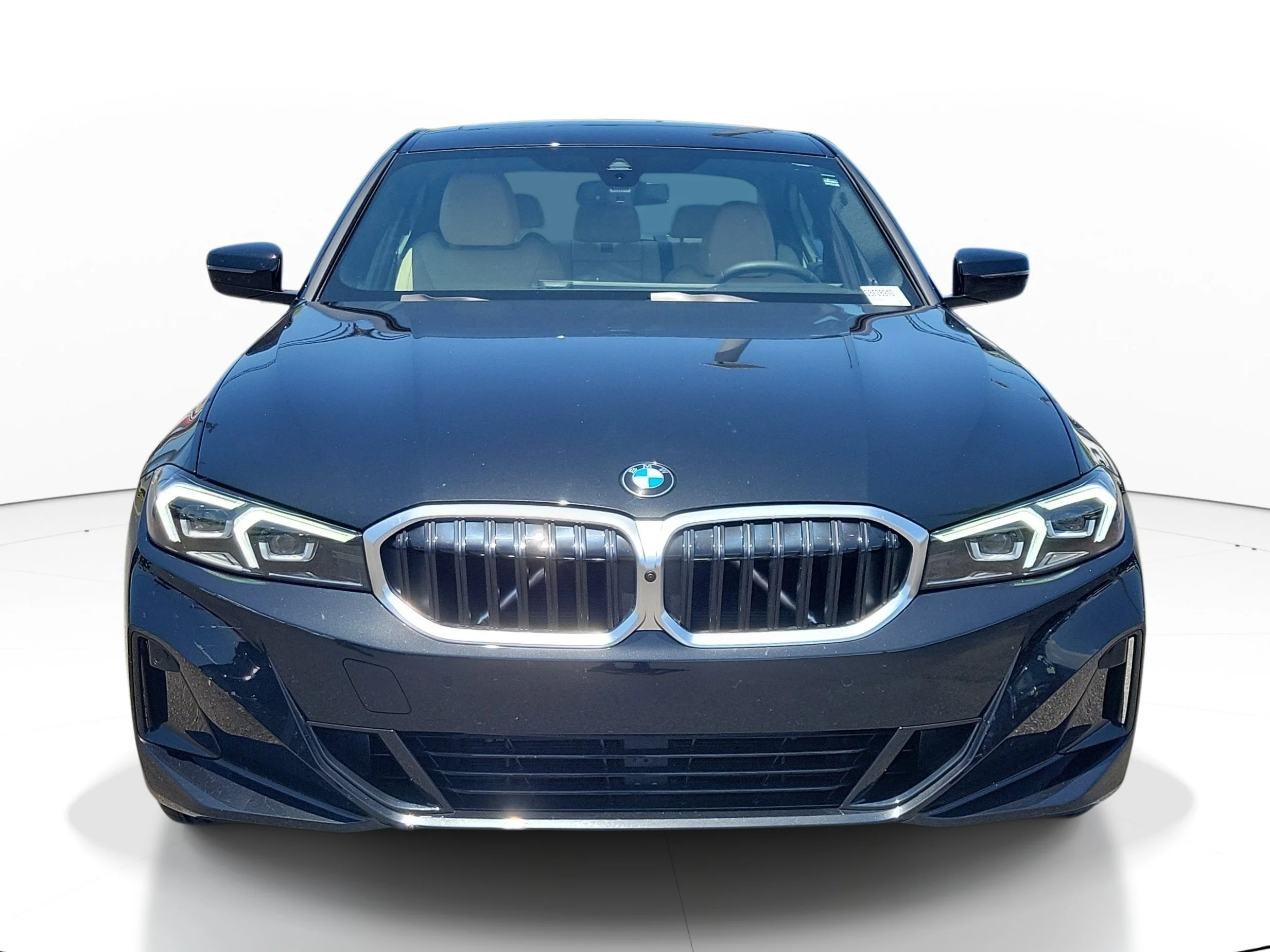 Used 2025 Black Sapphire Metallic BMW 330i image 2