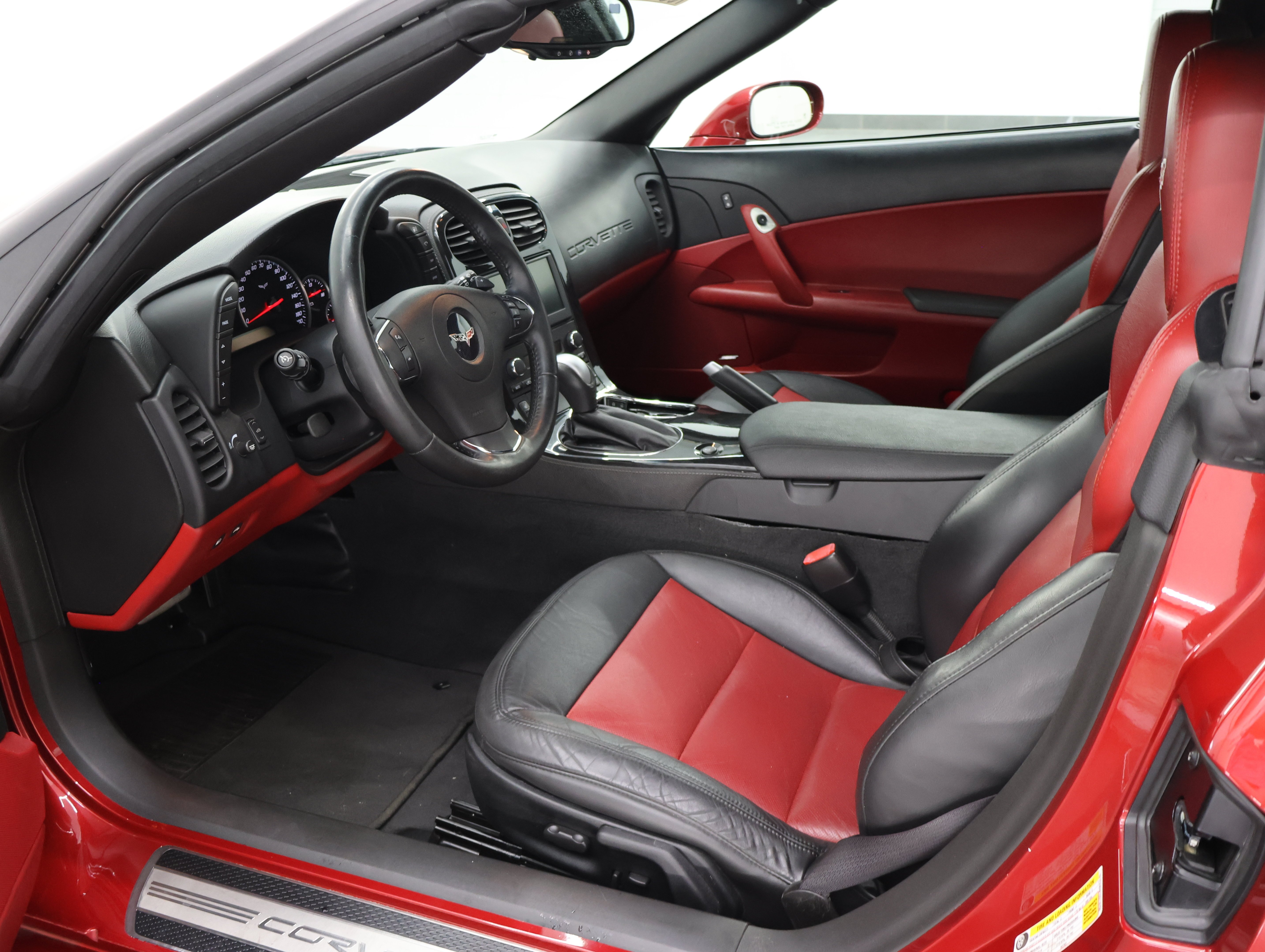 Used 2012 Crystal Red Tintcoat Chevrolet LT Convertible: 3LT-AUTO-POWER CONVERTIBLE TOP-HEATED BLACK/RED LEATHER-NEW TIRES image 7