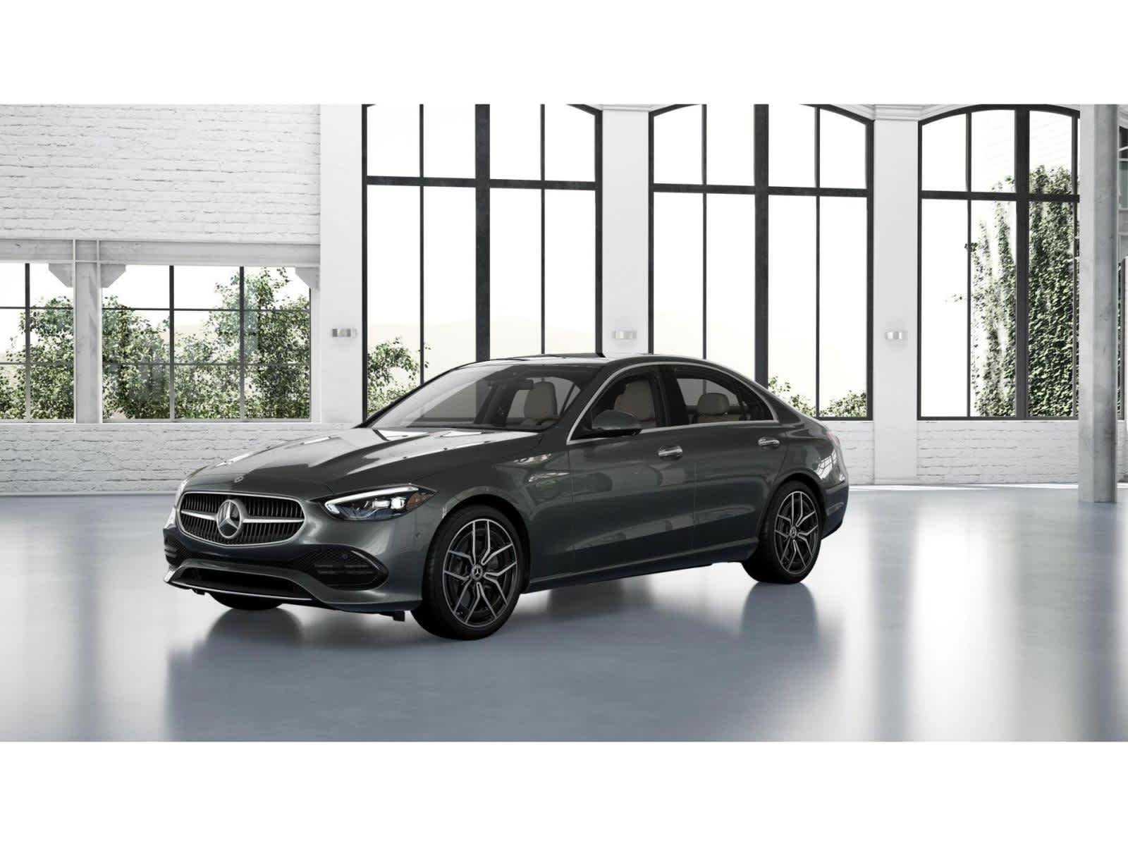 New 2026 Selenite Grey Metallic Mercedes-Benz C 300 image 38