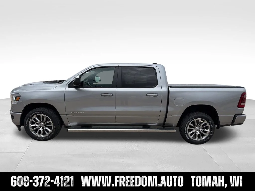 Used 2023 Billet Silver Metallic Clearcoat Ram Laramie image 3