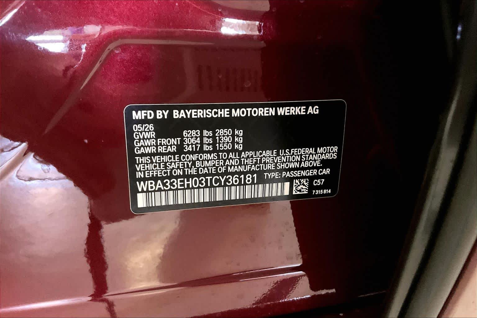 New 2026 Aventurin Red Metallic BMW 740i xDrive image 18