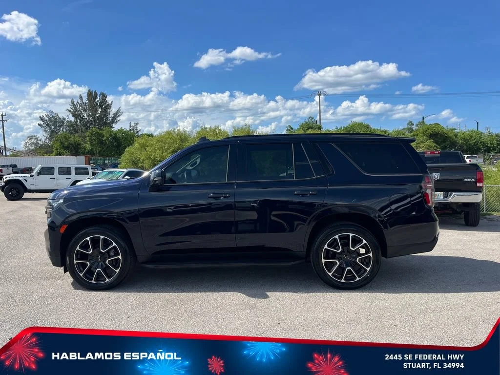 Used 2021 MIDNIGHT BLUE METALLIC Chevrolet RST image 4