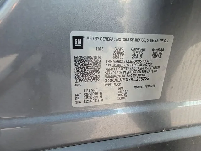 Used 2019 SATIN STEEL METALLIC GMC SLT image 33