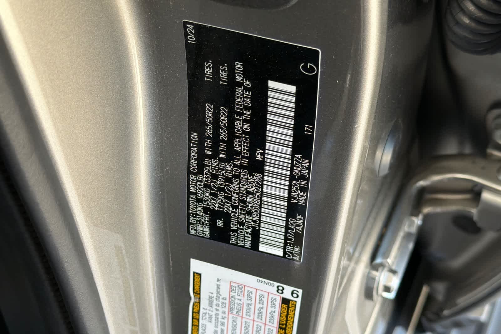 Certified Used 2024 Atomic Silver Lexus Luxury image 34