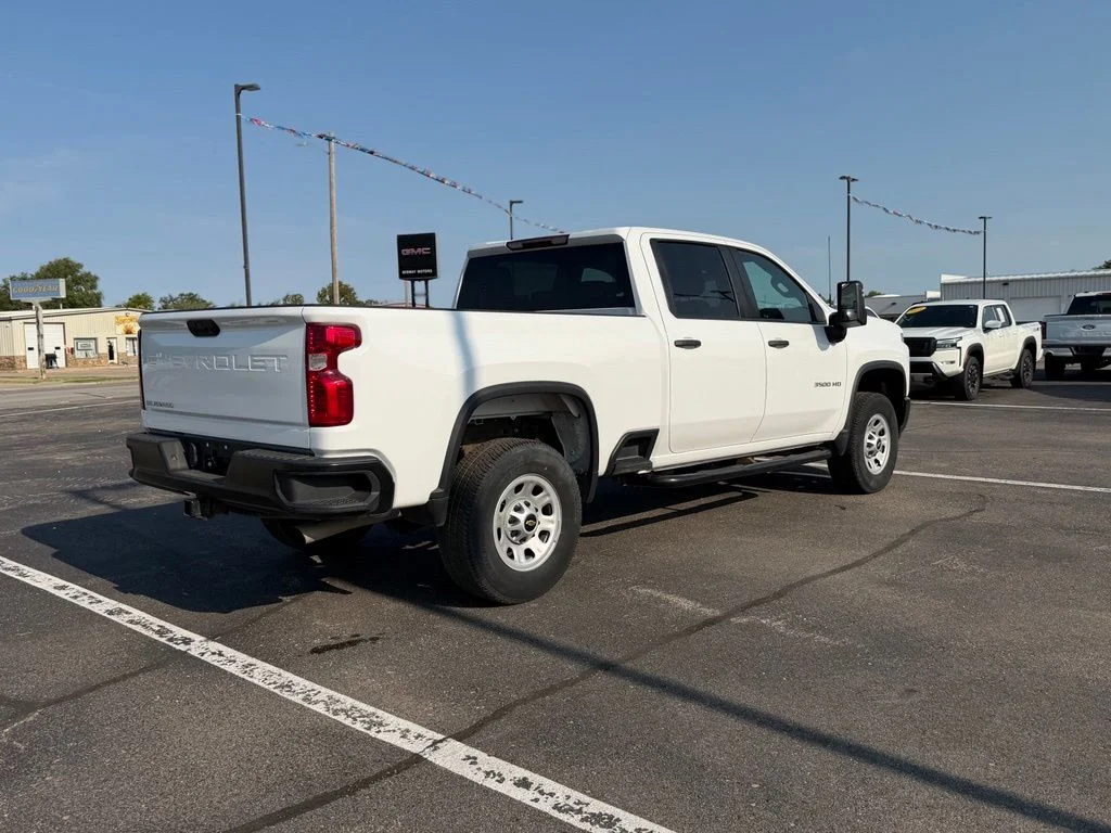 Used 2023 White Chevrolet Work Truck image 4