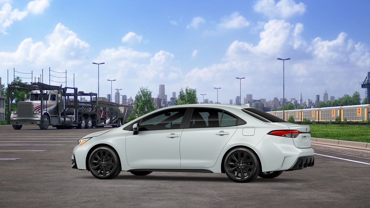New 2026 Wind Chill Pearl Toyota Hybrid SE image 5