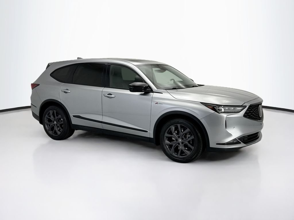 Used 2023 Lunar Silver Metallic Acura A-Spec image 3