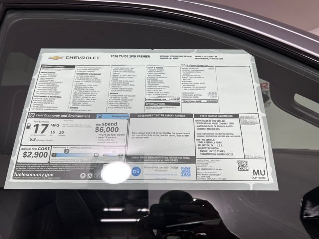 2026 Chevrolet Tahoe Premier - Photo 24