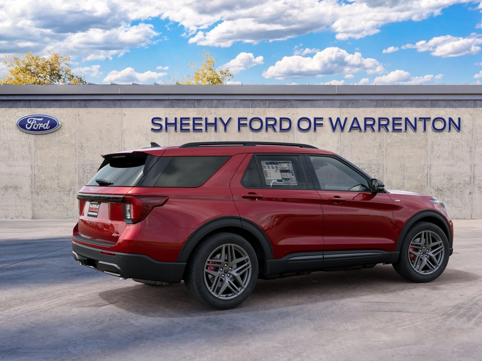 New 2027 Ruby Red Metallic Tinted Clearcoat Ford ST-Line image 7