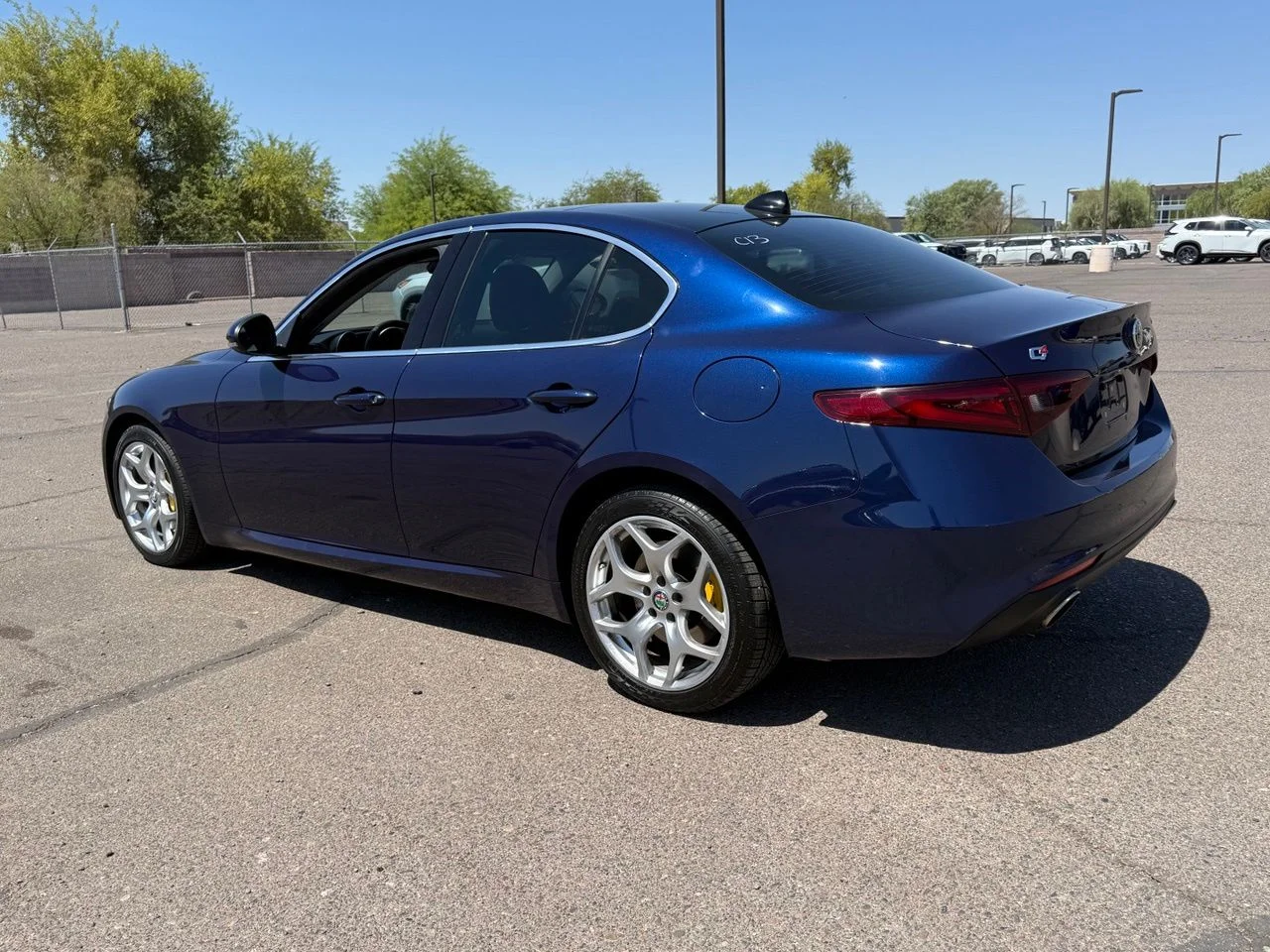 Used 2021 Montecarlo Blue Metallic Alfa Romeo Ti image 7