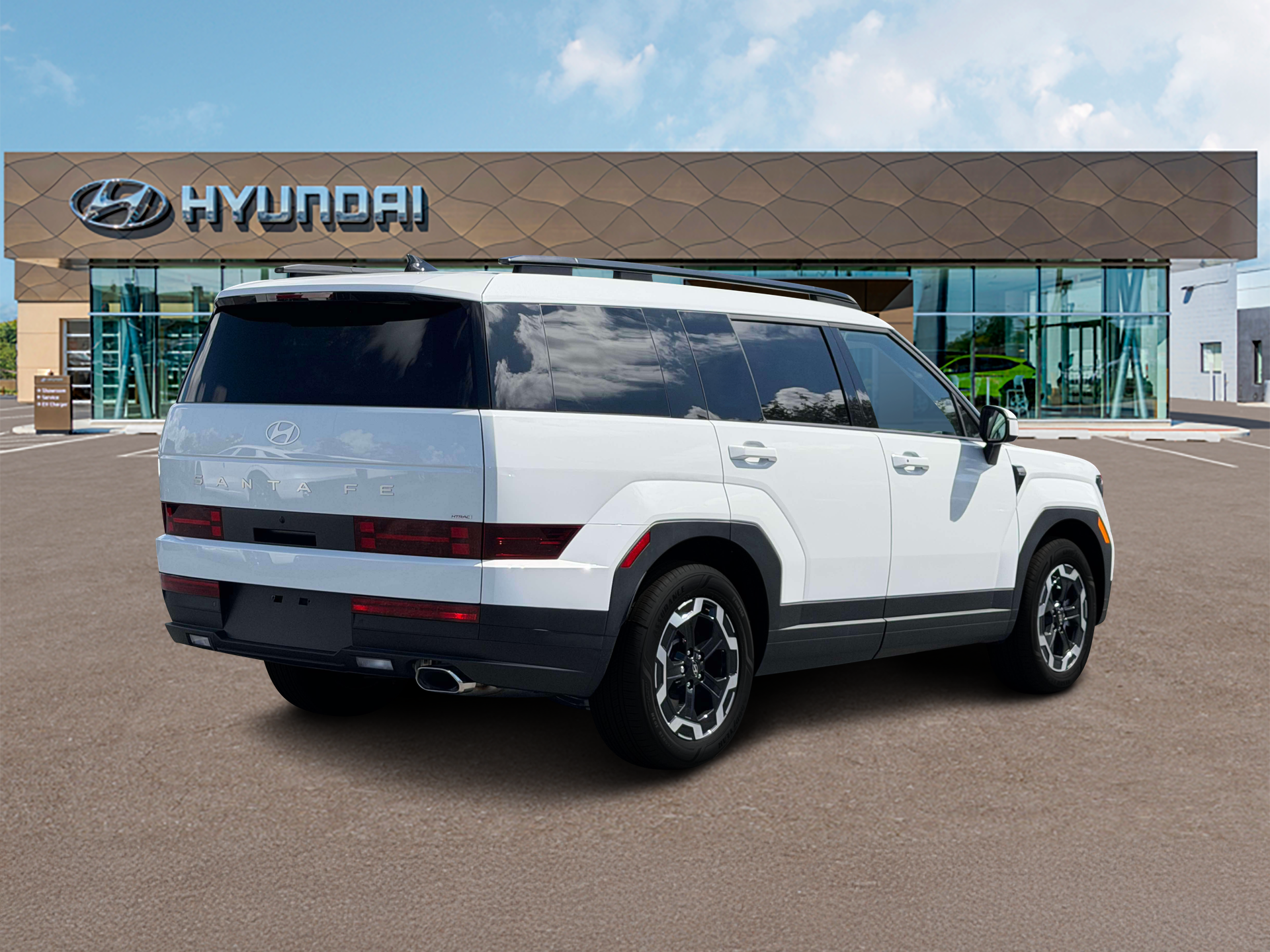 New 2027 White Hyundai SEL AWD image 7