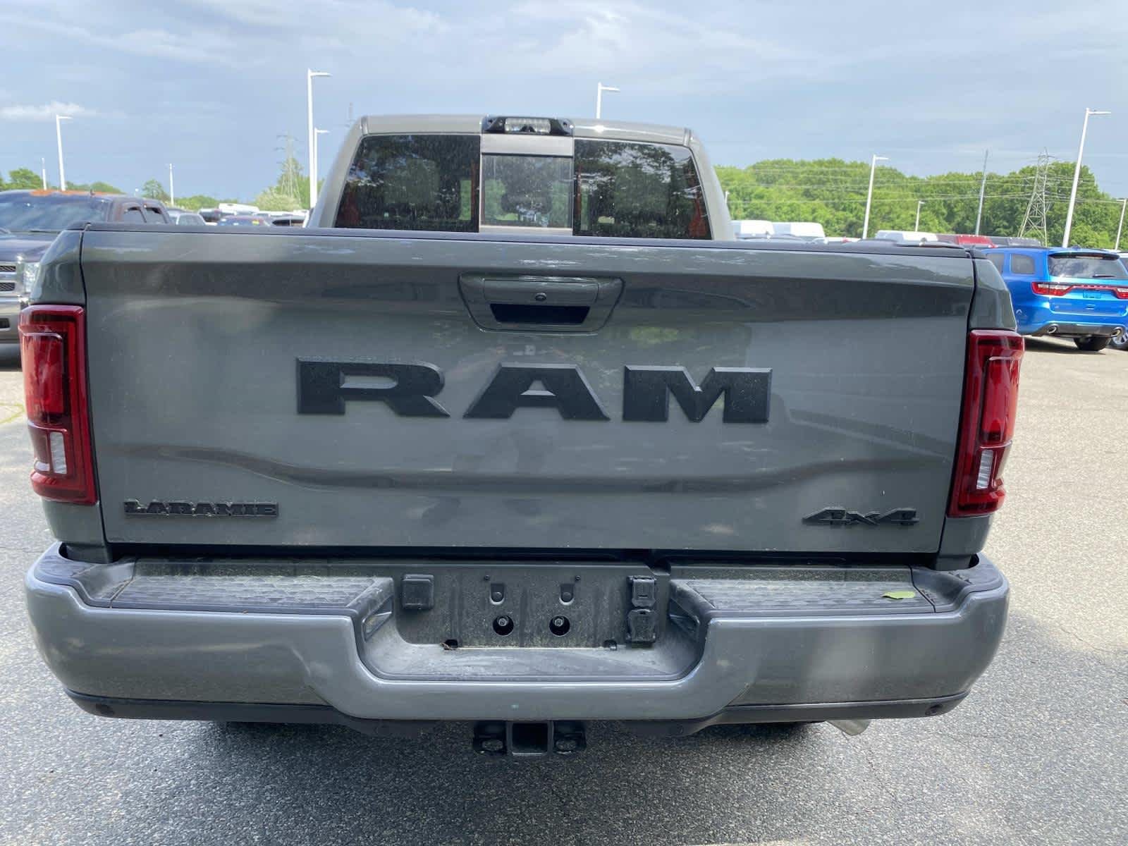 New 2026 Ceramic Gray Clear-Coat Exterior Paint RAM Laramie image 4