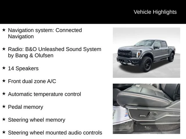Used 2024 Gray Ford Raptor image 7