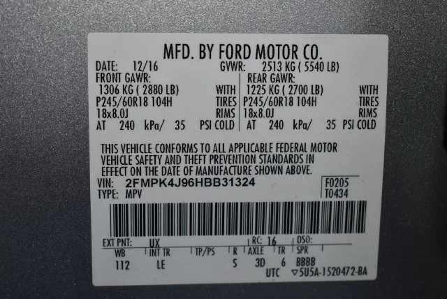 Used 2017 Ingot Silver Ford SEL image 24