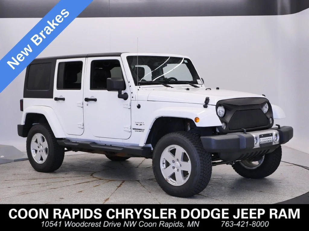 Certified Used 2017 White Jeep Unlimited Sahara image 7
