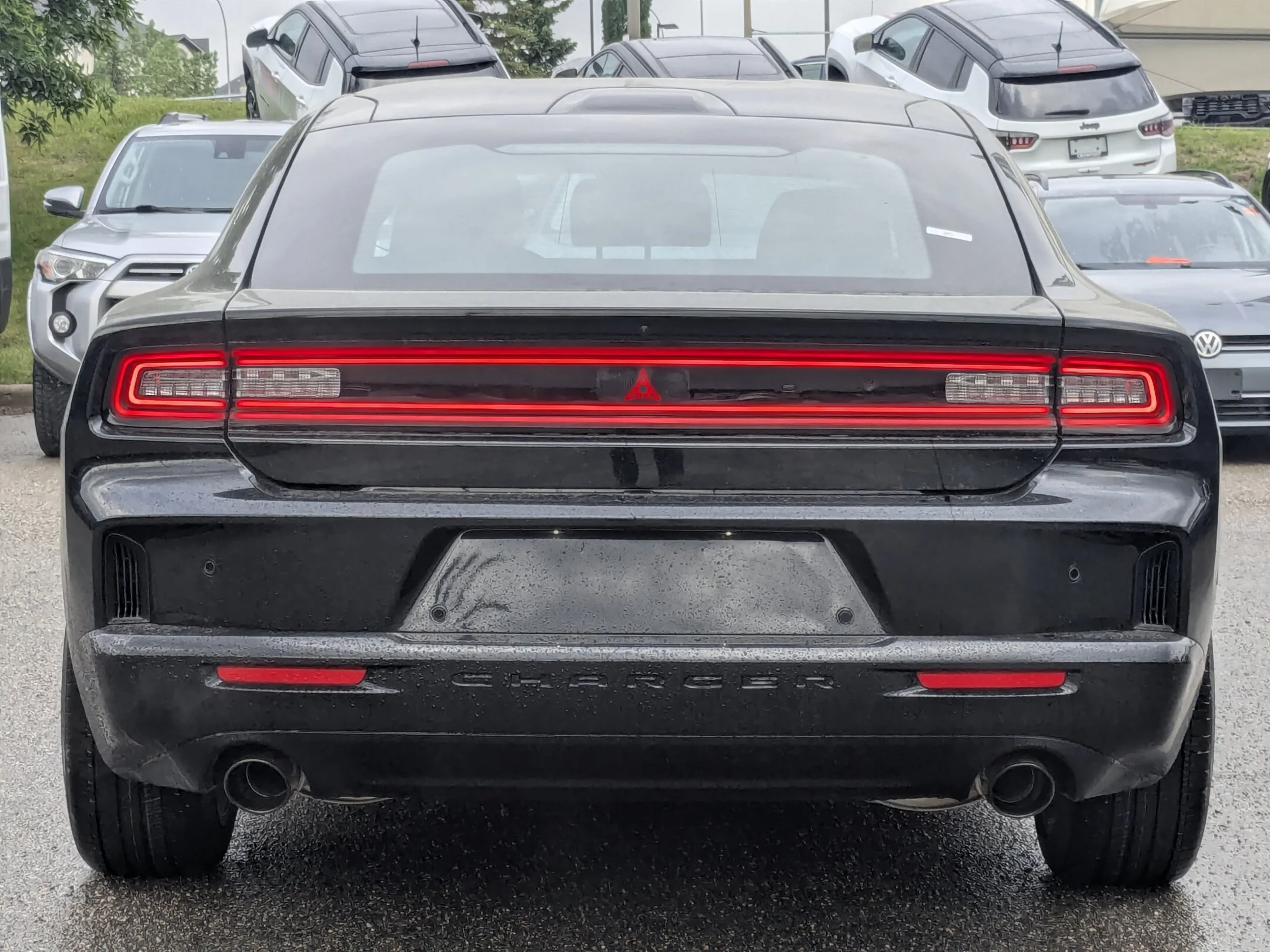 New 2026 Black Dodge R/T - - Blacktop Pkg - Driver Convenience Grp - Alpine Audio - 20 Black Wheels & More! image 7