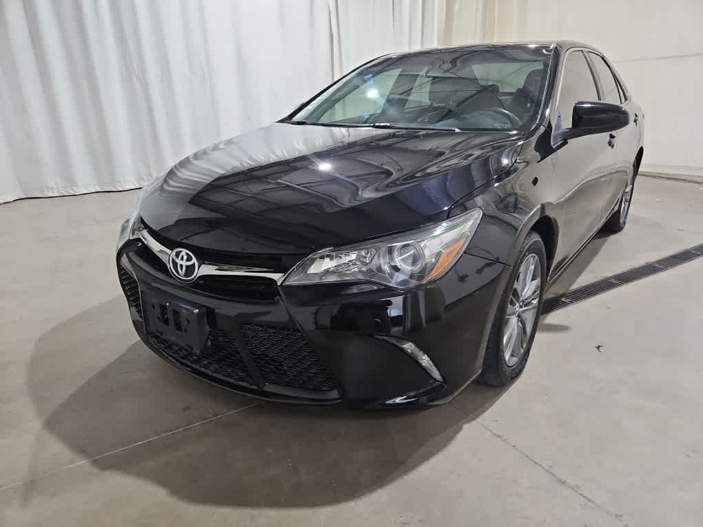 Used 2017 Midnight Black Metallic Toyota SE image 2