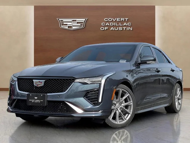 New 2025 Cadillac CT4 Sport Sedan in Austin #L250271 | Covert Cadillac