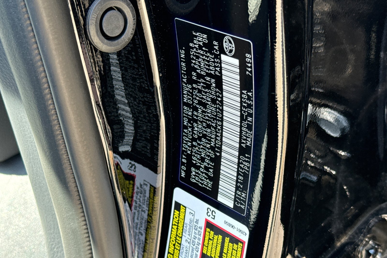 Used 2026 Black Toyota SE Nightshade image 36