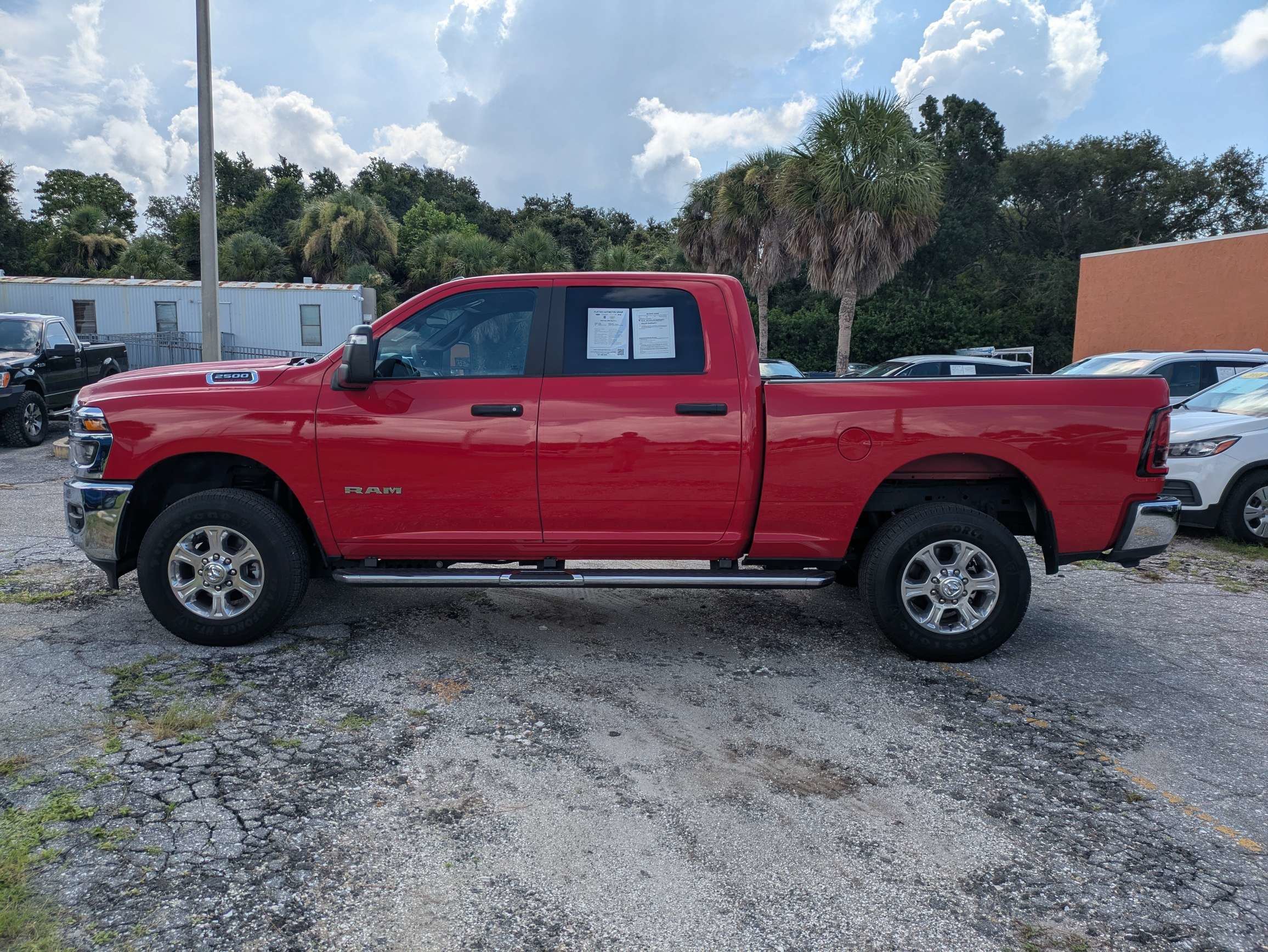 Used 2026 Flame Red Clearcoat Ram Big Horn image 8