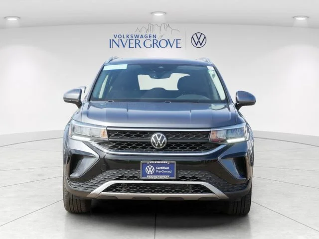 Certified 2023 Volkswagen Taos SE with VIN 3VVNX7B20PM335972 for sale in Inver Grove Heights, Minnesota