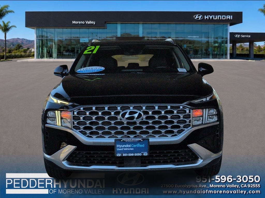 Certified Used 2021 Black Hyundai SEL image 3