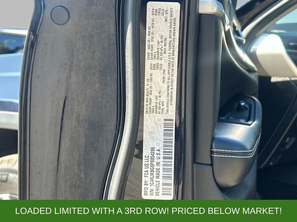 Used 2023 Black Jeep Limited image 10