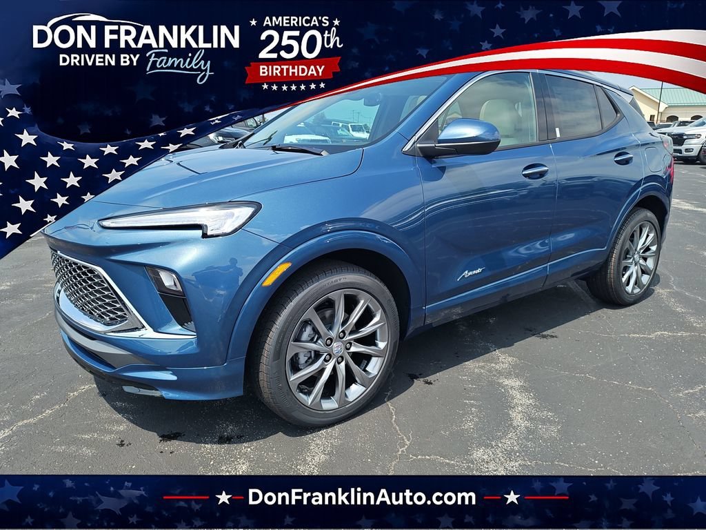 New 2026 Ocean Blue Metallic Buick Avenir image 1