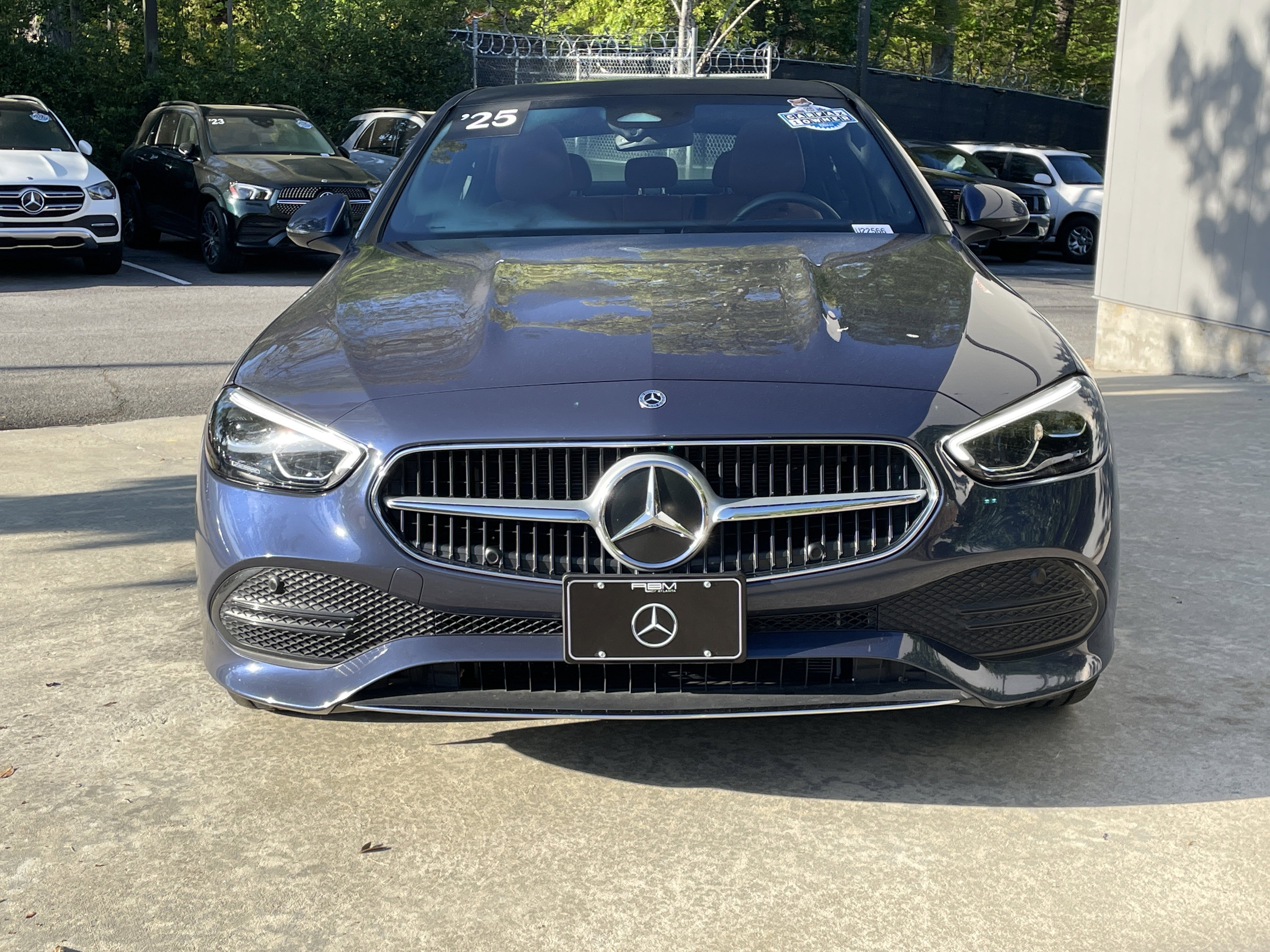 Certified Used 2025 Twilight Blue Metallic Mercedes-Benz C 300 Sedan image 3