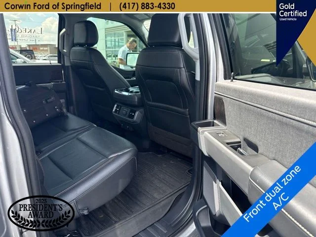Certified Used 2022 Silver Metallic Ford Lariat image 16