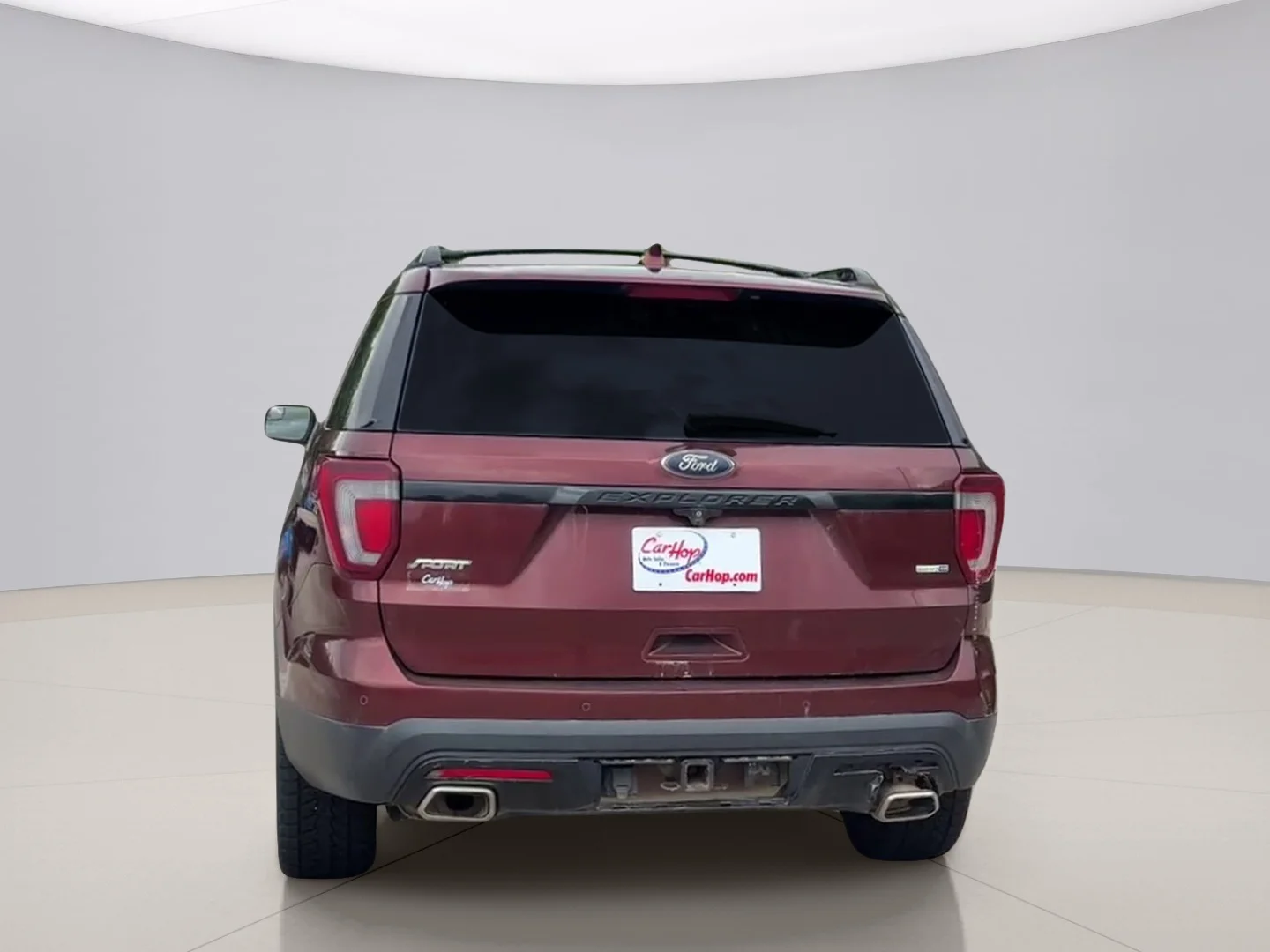 Used 2016 Burgundy Ford SPORT image 4