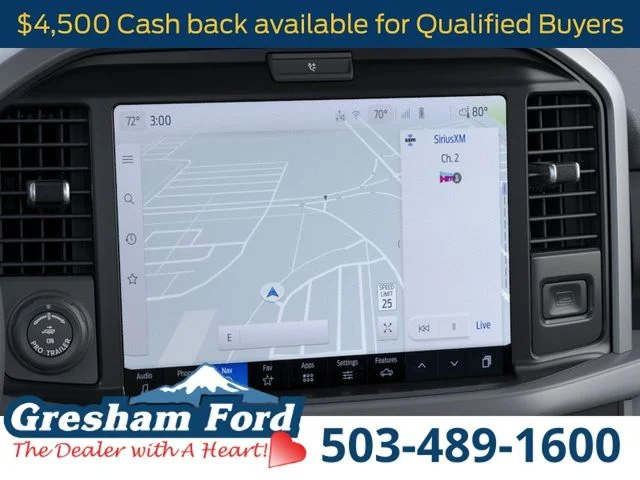 New 2026 Carbonized Gray Metallic Ford XLT image 15